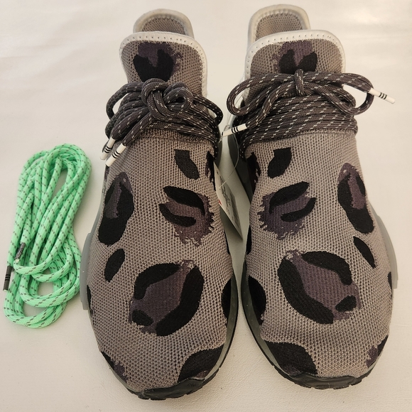 Adidas x Pharrell Williams HU NMD Animal Print Sneakers - Picture 4 of 12